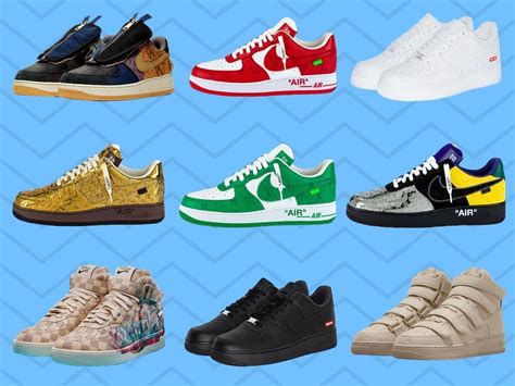 all air force 1 collabs